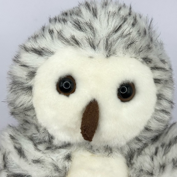 🧸 2/$18 | Russ Shining Stars Snowy Owl Plush 8” Embroidered Star 2007 - Picture 4 of 15
